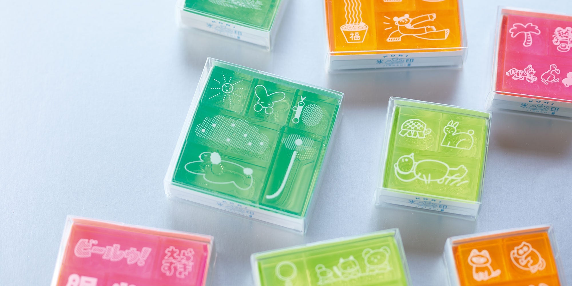 透明スタンプ「氷印」セット｜キングジム公式ストア - キングジム公式