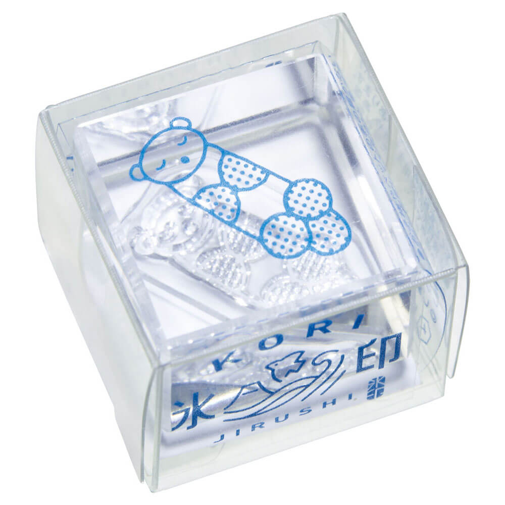 【御確認用】とら様分 透明スタンプ「氷印」小サイズ ラッコ｜キングジム公式オンライン