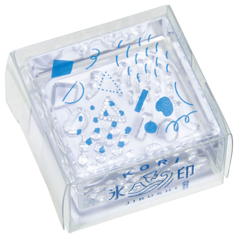 透明スタンプ「氷印」大サイズ ニュアンス｜キングジム公式オンライン