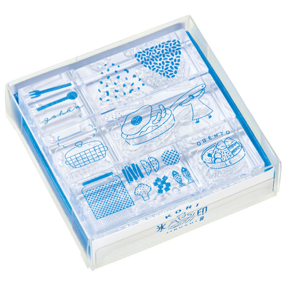 透明スタンプ「氷印」ゴハンセット｜キングジム公式オンライン