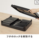 折りたたみコンテナCTN100-BK