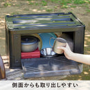 折りたたみコンテナCTN100-BK