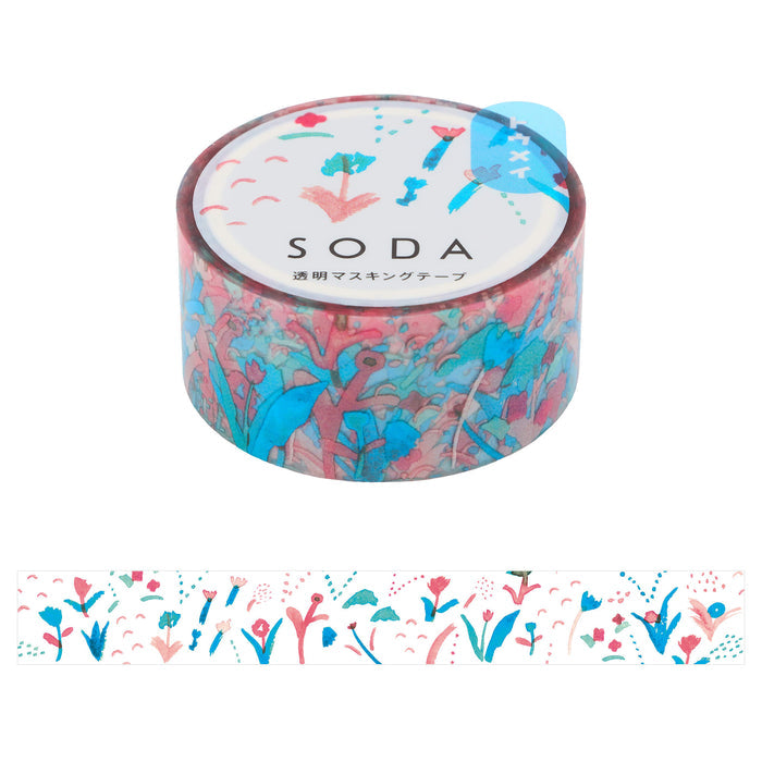 SODA ハミング (20mm) CMT20-013 透明 マスキングテープ