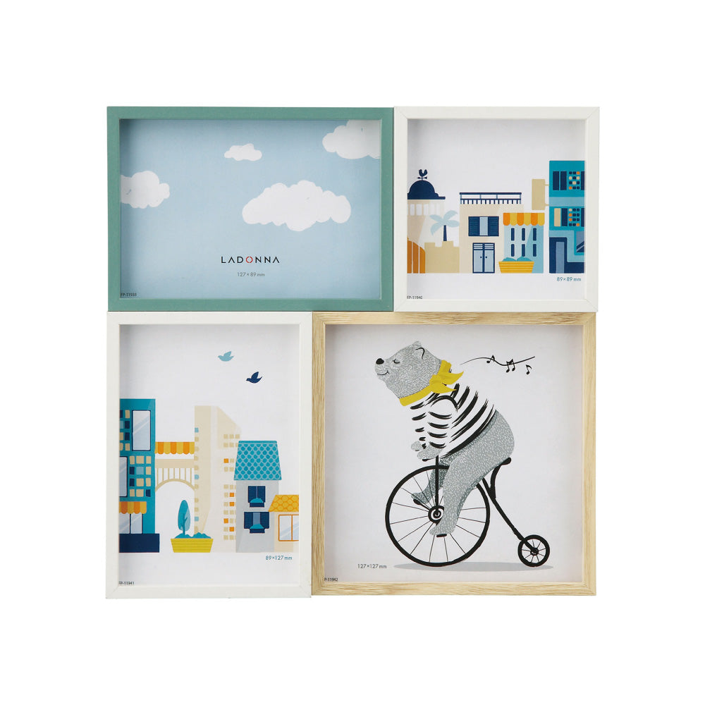 ラドンナ コラージュフォトフレーム【SF04-40】｜キングジム公式