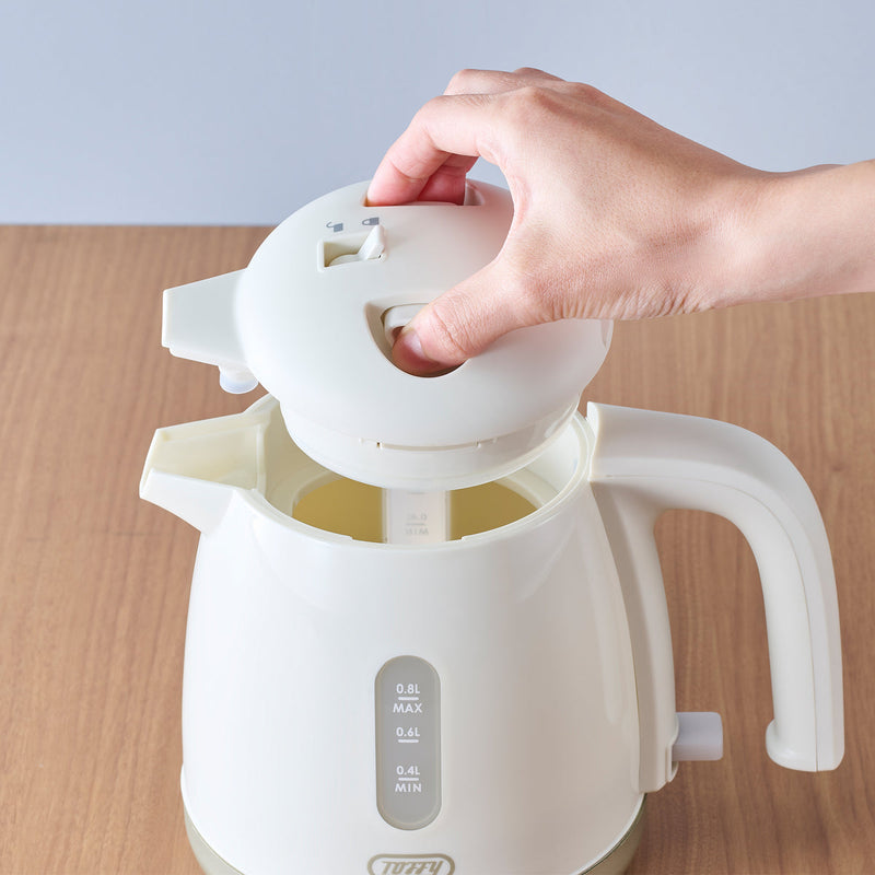 ラドンナ TOFFY HAPPY COLLECTION 給湯ロック付き電気ケトルセット【K-HKT1】