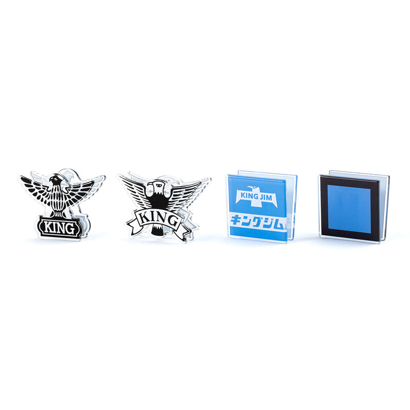 歴代ロゴクリップ4種類セット＜ストア限定＞｜キングジム公式