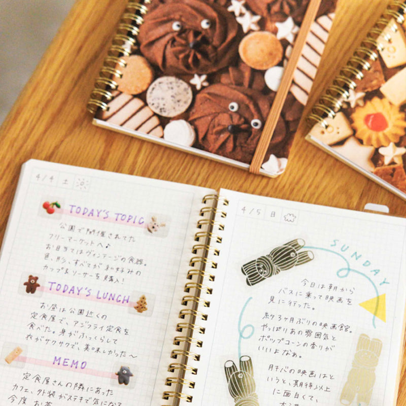 HITOTOKI NOTE コミックサイズ リングノートタイプ HN-CR07 クマッキー