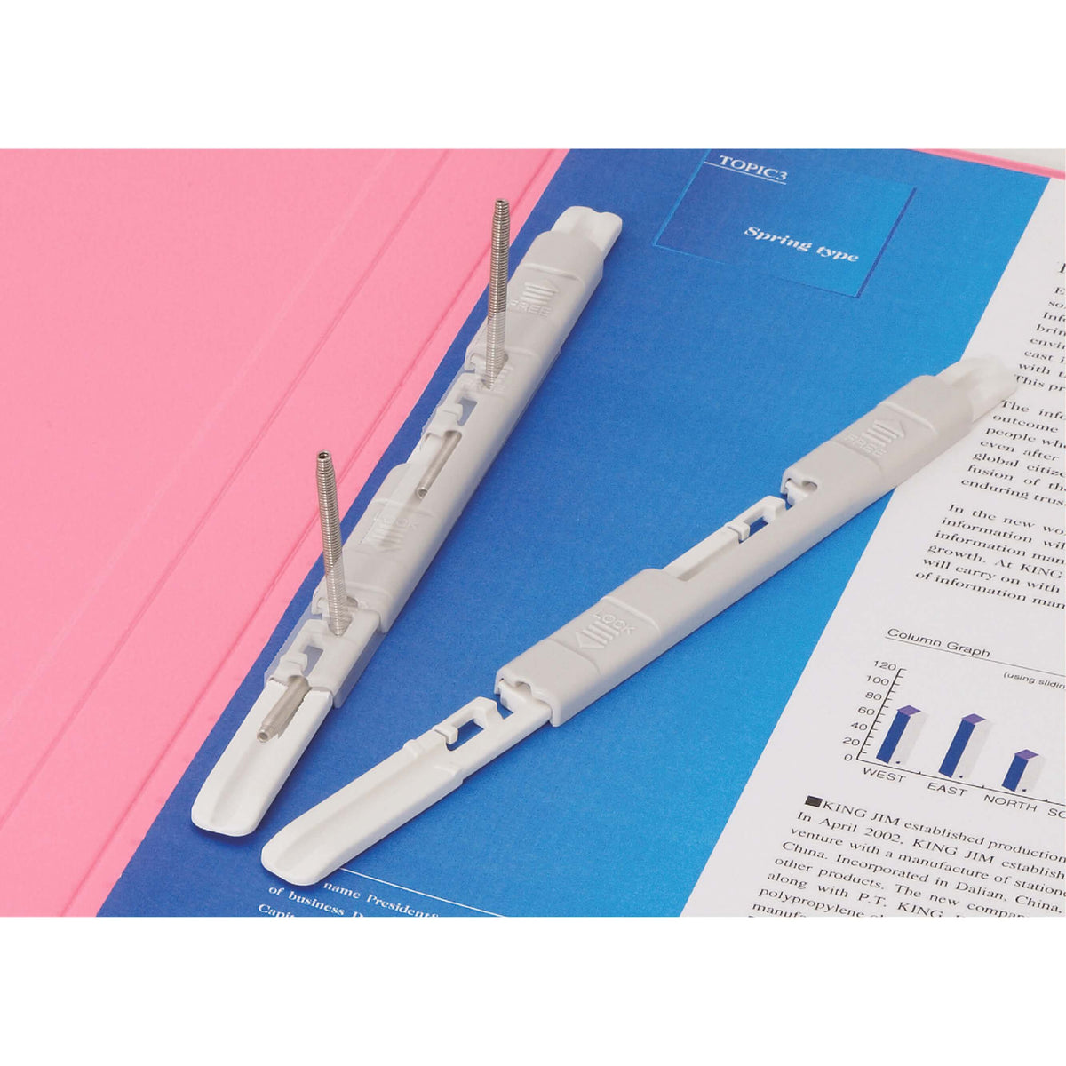 キングジム公式ストア フラットファイル クイックイン 4432 4432E A4