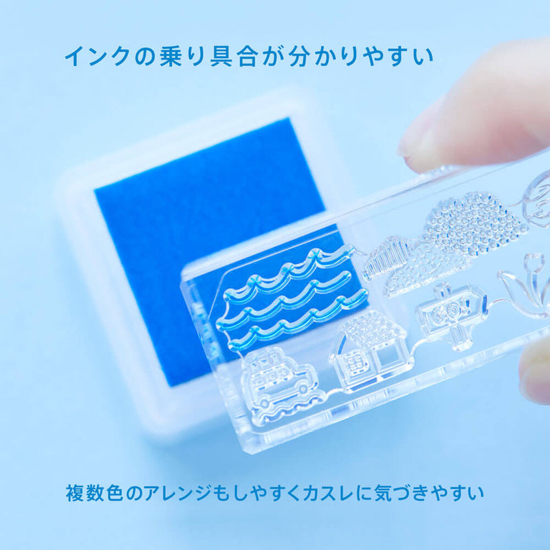 透明スタンプ「氷印」ゴハンセット