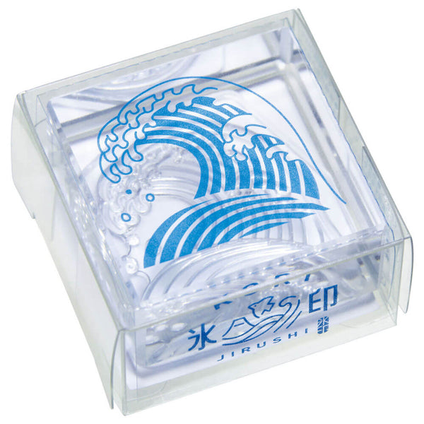 透明スタンプ「氷印」大サイズ ナミ