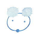 透明スタンプ「氷印」大サイズ クマ