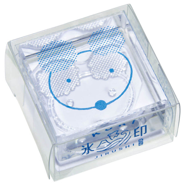 透明スタンプ「氷印」大サイズ クマ