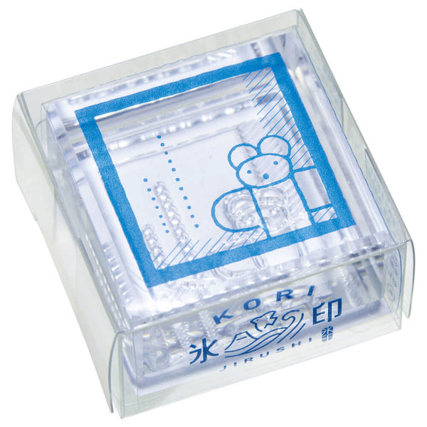 透明スタンプ「氷印」大サイズ マドベ