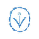 透明スタンプ「氷印」大サイズ ブローチ