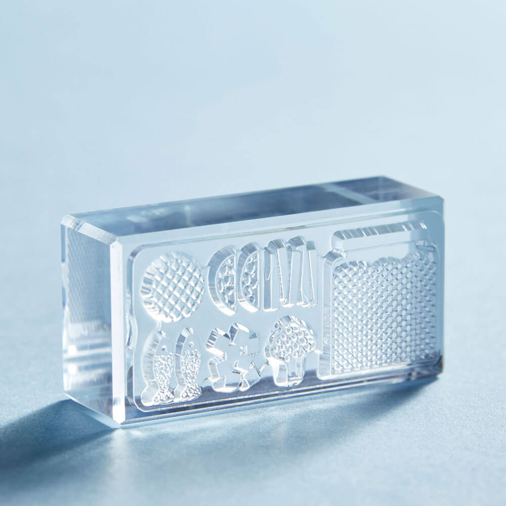 透明スタンプ「氷印」ゴハンセット｜キングジム公式オンラインストア