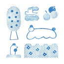 透明スタンプ「氷印」モリセット