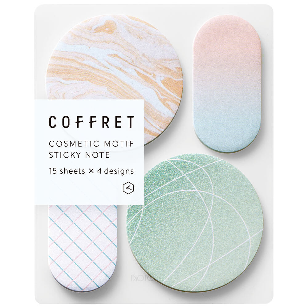 付箋　⑥ COFFRET STICKY NOTE｜キングジム公式オンラインストア - キングジム