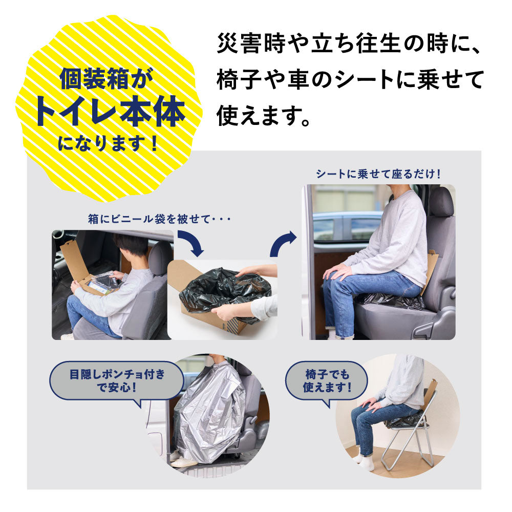 非常用車載トイレセット ｜キングジム公式オンラインストア