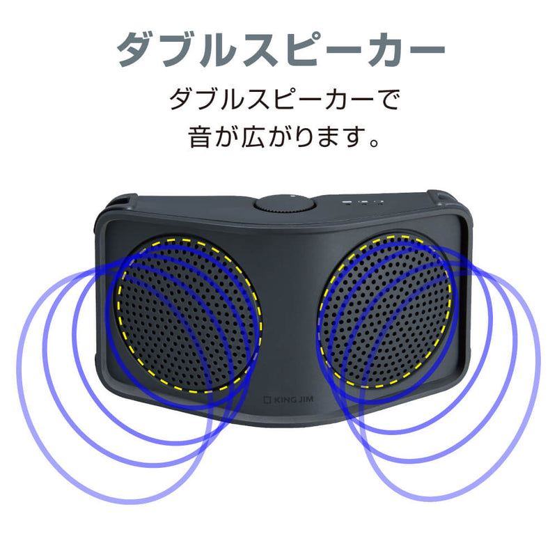 ハンズフリー拡声器