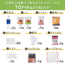 差し替え式災害対策セット（待機～帰宅）