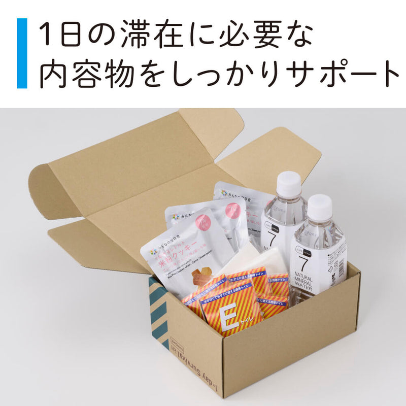 災害備蓄セットⅡ（１日分）コンパクト