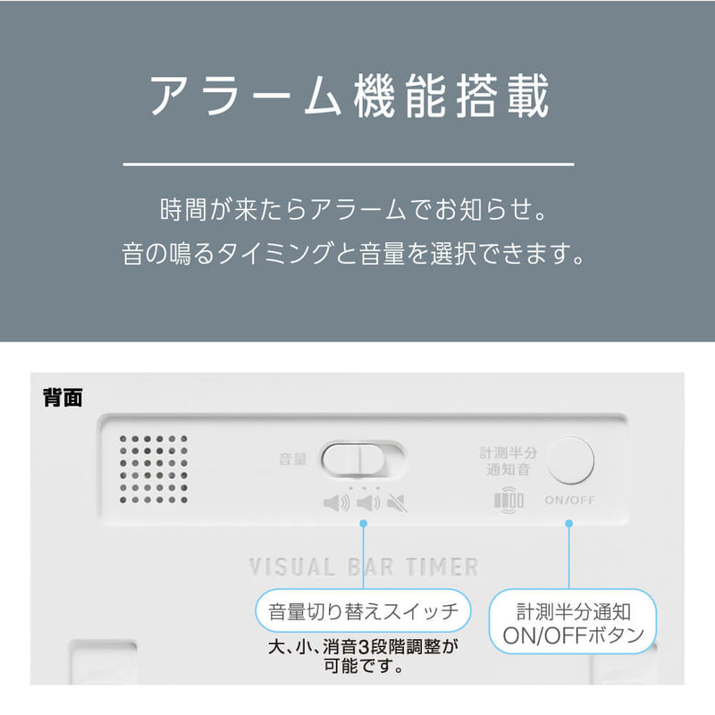 ビジュアルバータイマー 大型