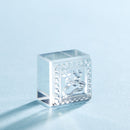 透明スタンプ「氷印」小サイズ シカ