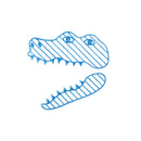 透明スタンプ「氷印」大サイズ ワニ