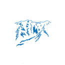 透明スタンプ「氷印」大サイズ ヤマ