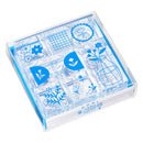 透明スタンプ「氷印」フラワーセット