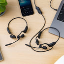 耳をふさがないヘッドセット「コールミーツ」