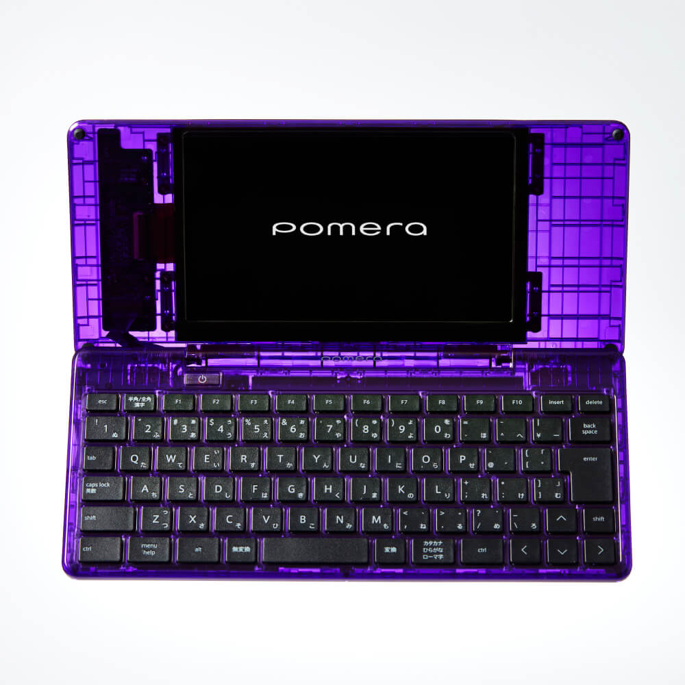 未開封　デジタルメモ ポメラ DM250XYZ Midnight Purple 限定】デジタルメモ「ポメラ」DM250XYZ Midnight Purple - キングジム