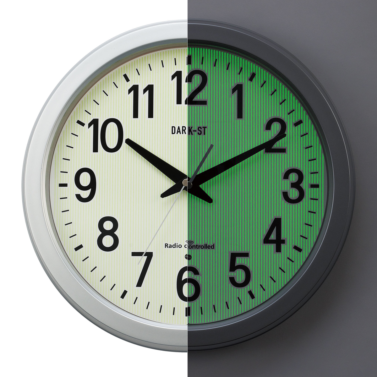 電波時計 ダクストⅡ (全面蓄光) - キングジム公式オンラインストア 電波時計 ダクストⅡ (全面蓄光) - キングジム公式オンラインストア