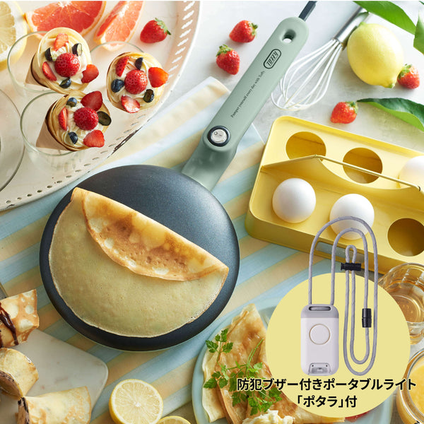 ラドンナ Toffy クレープメーカーセット【K-CP1】