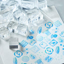 透明スタンプ「氷印」大サイズ ワニ