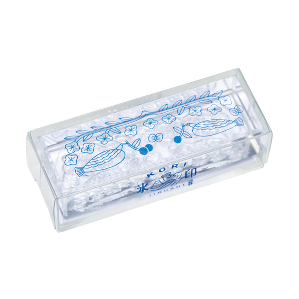 透明スタンプ「氷印」長サイズ ヤスラギ｜キングジム公式オンライン