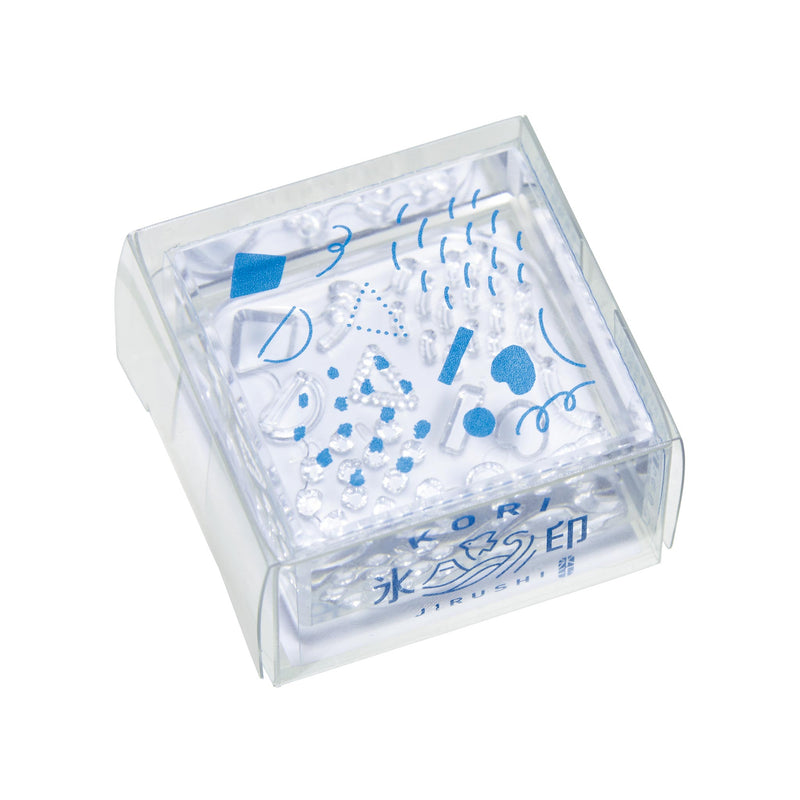 透明スタンプ「氷印」大サイズ ニュアンス｜キングジム公式オンライン