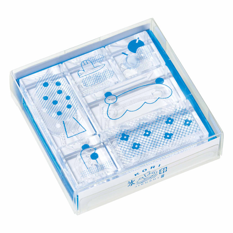 透明スタンプ「氷印」モリセット｜キングジム公式オンラインストア