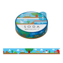 透明マスキングテープ SODA ドット