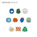 透明マスキングテープ SODA（ステッカータイプ）ピンバッジ