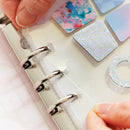 透明シール台紙【ファブラブ】【キングミニ】【オトナのシールコレクション】