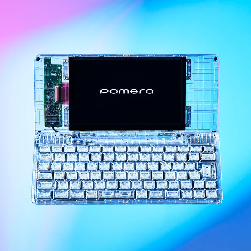 スマホ・タブレット・パソコンポメラ　DM250X クリスタル