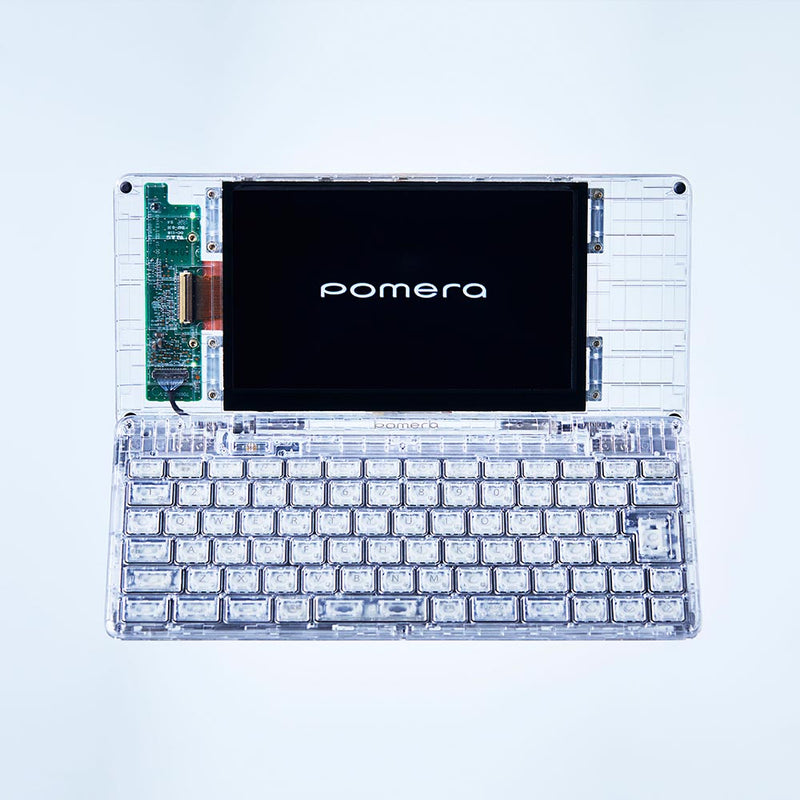 pomera DM250X Crystal 15周年記念モデル