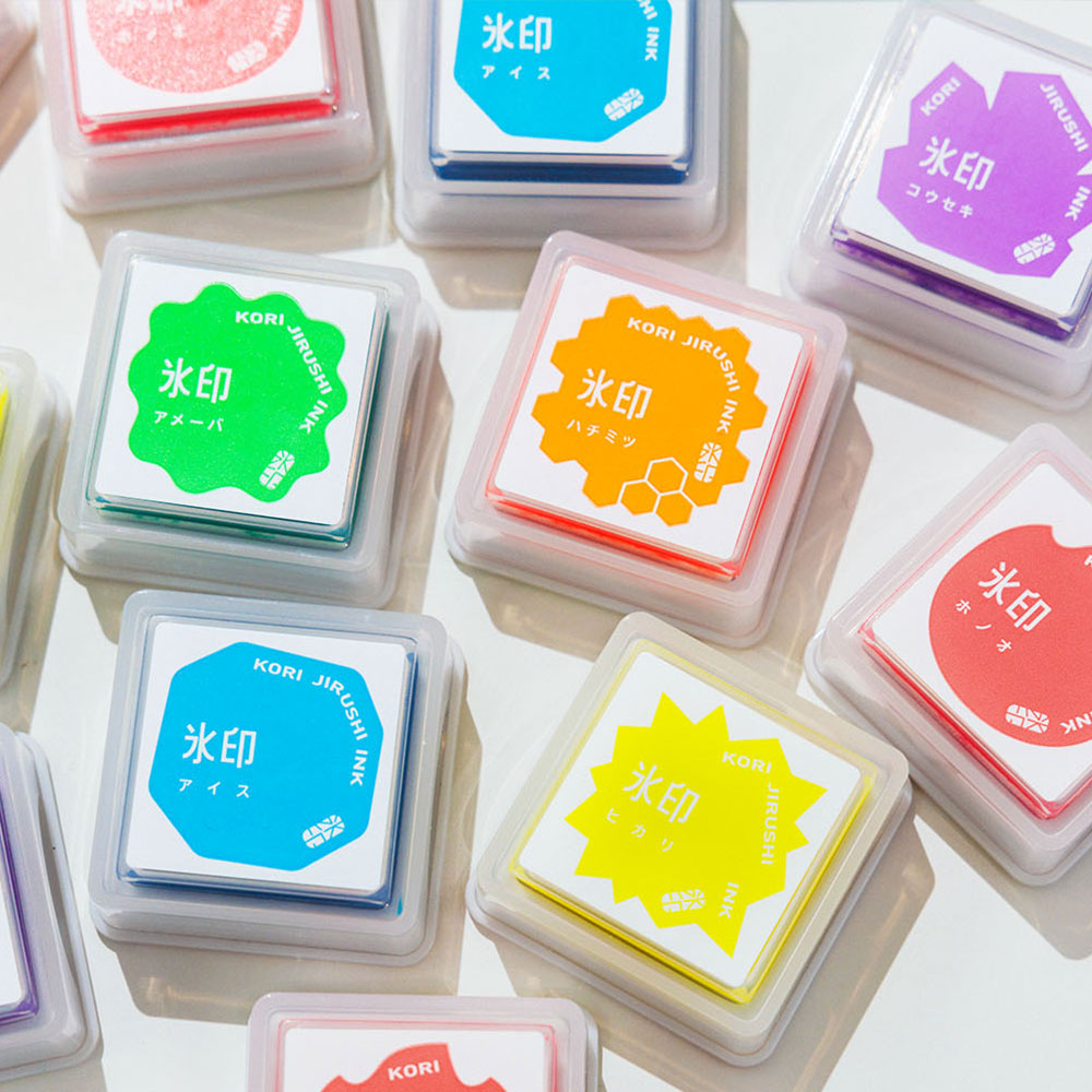 ストア限定】氷印 スタンプパッドセット2（蛍光）｜キングジム公式