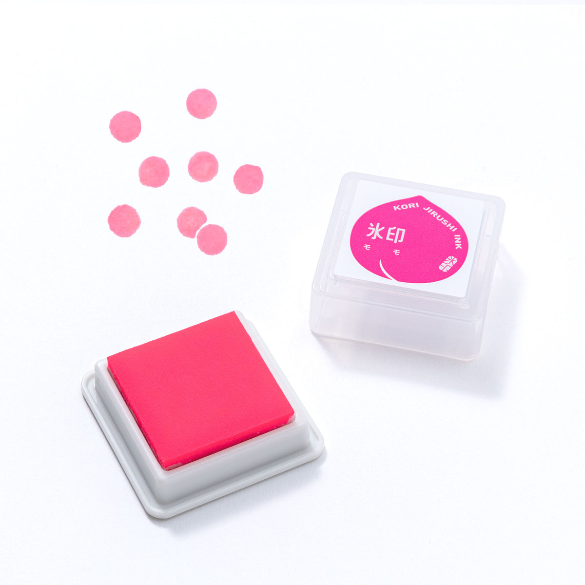 ストア限定】氷印 スタンプパッド モモ（蛍光）｜キングジム公式