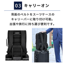 ２WAY 防水ビジネスリュック 容量20L