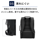 ２WAY 防水ビジネスリュック 容量20L