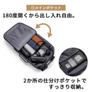 ２WAY 防水ビジネスリュック 容量20L