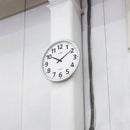 ザラージ 大型電波掛時計(直径50cm) 電池寿命5年間・防滴