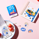 HITOTOKI NOTE パスポートサイズ リングノートタイプ フルーツ